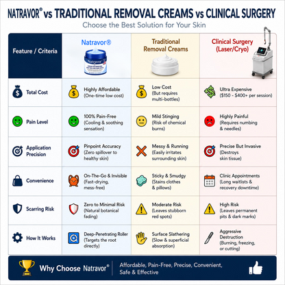 Natravor® 7-𝐃𝐚𝐲 𝐒𝐤𝐢𝐧 𝐓𝐚𝐠 & 𝐒𝐩𝐨𝐭 𝐄𝐫𝐚𝐬𝐞𝐫 𝐂𝐫𝐞𝐚𝐦 (Zero Pain, Zero 𝐒𝐜𝐚𝐫𝐬 Formula) 💎d