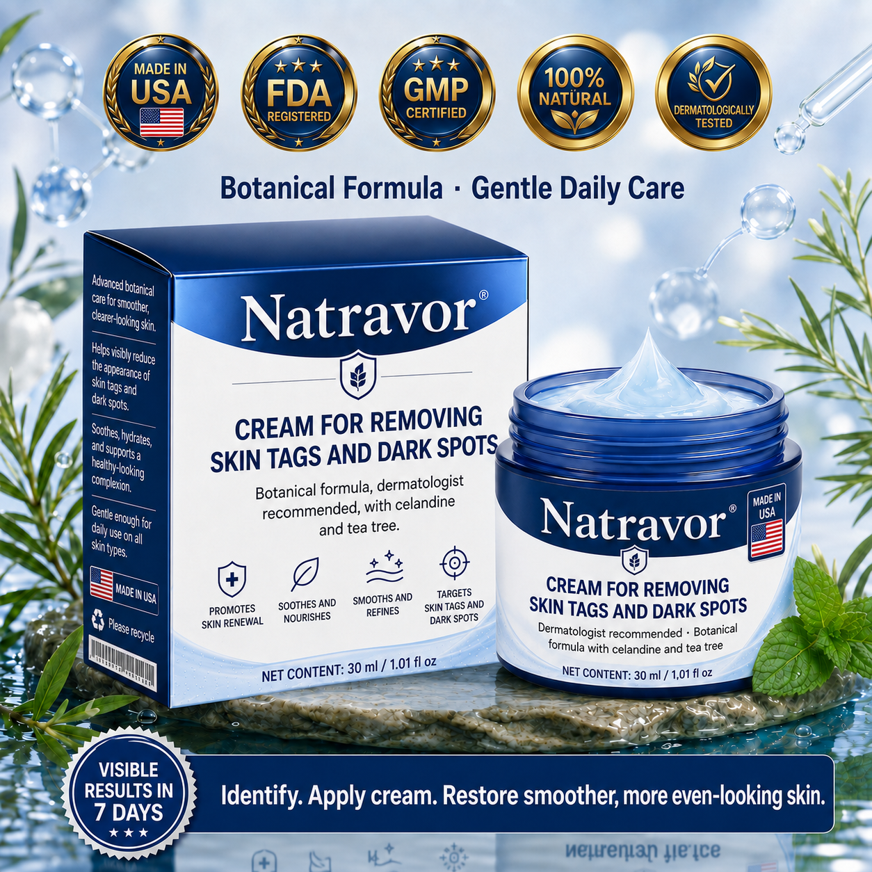Natravor® 7-𝐃𝐚𝐲 𝐒𝐤𝐢𝐧 𝐓𝐚𝐠 & 𝐒𝐩𝐨𝐭 𝐄𝐫𝐚𝐬𝐞𝐫 𝐂𝐫𝐞𝐚𝐦 (Zero Pain, Zero 𝐒𝐜𝐚𝐫𝐬 Formula) 💎d