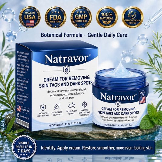 Natravor® 7-𝐃𝐚𝐲 𝐒𝐤𝐢𝐧 𝐓𝐚𝐠 & 𝐒𝐩𝐨𝐭 𝐄𝐫𝐚𝐬𝐞𝐫 𝐂𝐫𝐞𝐚𝐦 (Zero Pain, Zero 𝐒𝐜𝐚𝐫𝐬 Formula) 💎