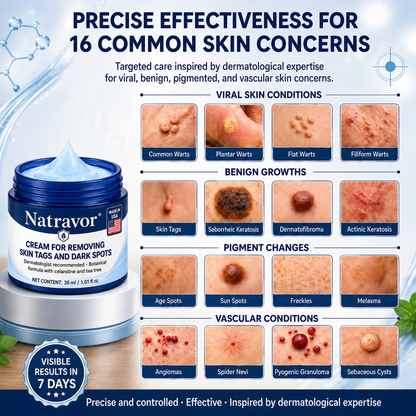 Natravor® 7-𝐃𝐚𝐲 𝐒𝐤𝐢𝐧 𝐓𝐚𝐠 & 𝐒𝐩𝐨𝐭 𝐄𝐫𝐚𝐬𝐞𝐫 𝐂𝐫𝐞𝐚𝐦 (Zero Pain, Zero 𝐒𝐜𝐚𝐫𝐬 Formula) 💎d