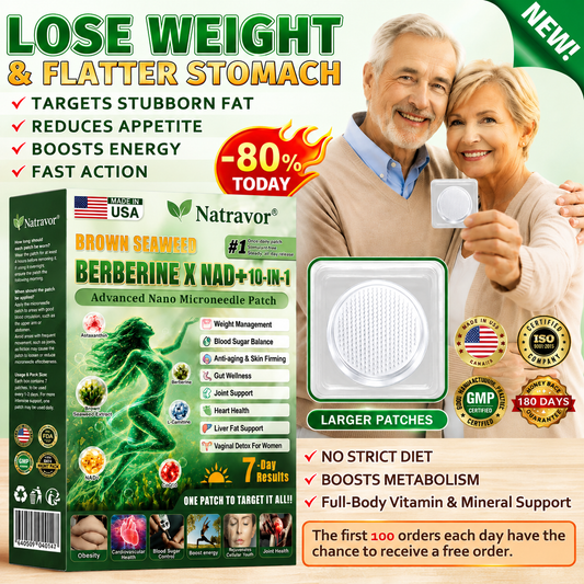 𝑶𝒇𝒇𝒊𝒄𝒊𝒂𝒍 𝑺𝒕𝒐𝒓𝒆 | 𝐍𝐞𝐰!🍀𝐍𝐚𝐭𝐫𝐚𝐯𝐨𝐫® 𝐁𝐫𝐨𝐰𝐧 𝐒𝐞𝐚𝐰𝐞𝐞𝐝× 𝐁𝐞𝐫𝐛𝐞𝐫𝐢𝐧𝐞× 𝐍𝐃𝐀+ 𝟏𝟎-𝐢𝐧-𝟏 𝐍𝐚𝐧𝐨 𝐌𝐢𝐜𝐫𝐨𝐧𝐞𝐞𝐝𝐥𝐞 𝐏𝐚𝐭𝐜𝐡(𝐉𝐮𝐬𝐭 𝐨𝐧𝐜𝐞 𝐚 𝐝𝐚𝐲, 𝐯𝐢𝐬𝐢𝐛𝐥𝐞 𝐜𝐡𝐚𝐧𝐠𝐞𝐬 𝐢𝐧 𝟕 𝐝𝐚𝐲𝐬）𝘽𝙚𝙧𝙗𝙚𝙧𝙞𝙣𝙚 + 𝐁𝐫𝐨𝐰𝐧 𝐒𝐞𝐚𝐰𝐞𝐞𝐝 𝙁𝙤𝙧𝙢𝙪𝙡𝙖 ✅ 𝐅𝐨𝐫 𝐨𝐛𝐞𝐬𝐢𝐭𝐲, 𝗟𝗼𝗼𝘀𝗲 𝘀𝗸𝗶𝗻,𝐝𝐢𝐚𝐛𝐞𝐭𝐞𝐬, 𝐬𝐥𝐞𝐞𝐩 𝐚𝐩𝐧𝐞𝐚, 𝐣𝐨𝐢𝐧𝐭 𝐢𝐬𝐬𝐮𝐞𝐬, 𝐚𝐧𝐝 𝐦𝐨𝐫𝐞💯💯